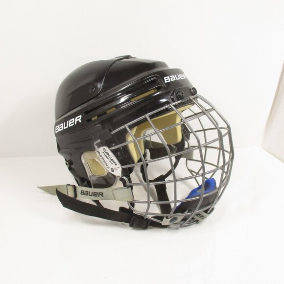 Bauer BHH4500S Ice Hockey Helmet Black Small Bhh4500M Bauer Cage FM4500 S/P - Picture 1 of 8